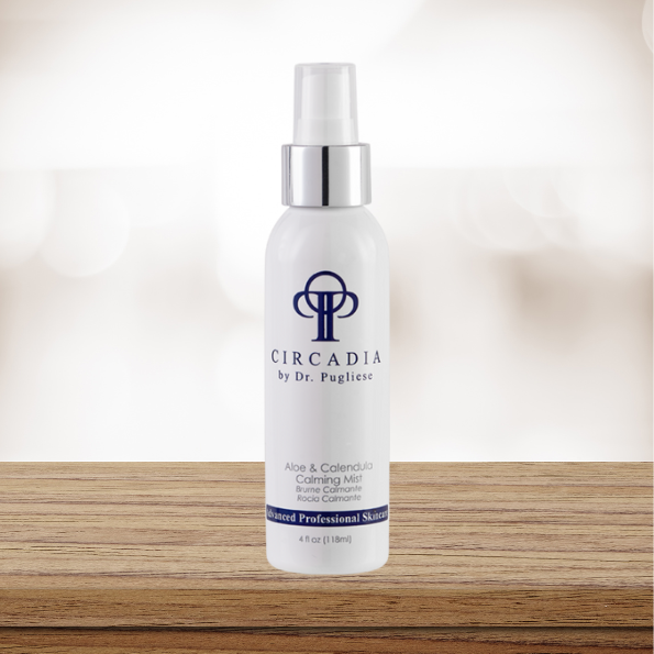 4oz bottle of Circadia Skincare Aloe and Calendula Calming mist.