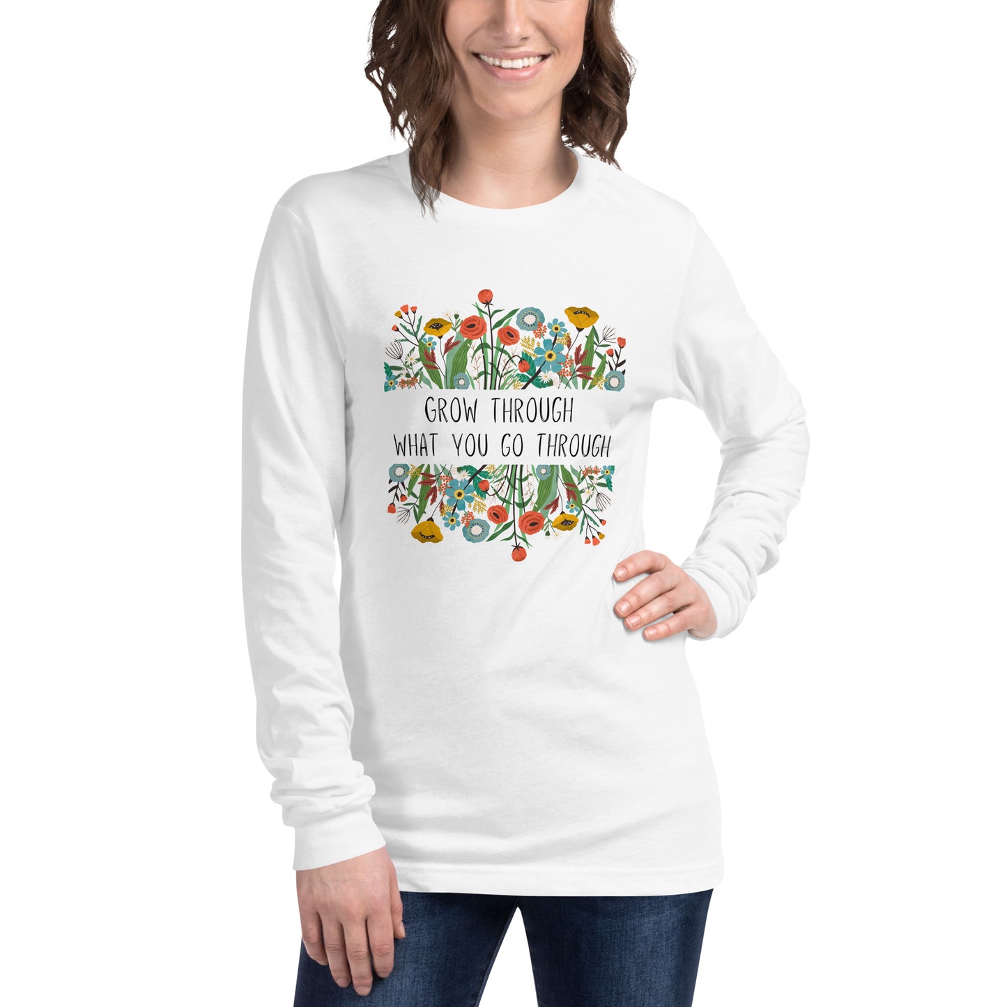 Women's Long Sleeve Tee - Grow