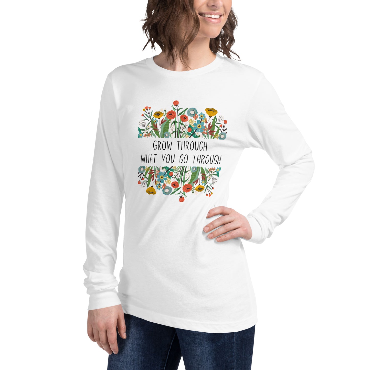 Women's Long Sleeve Tee - Grow