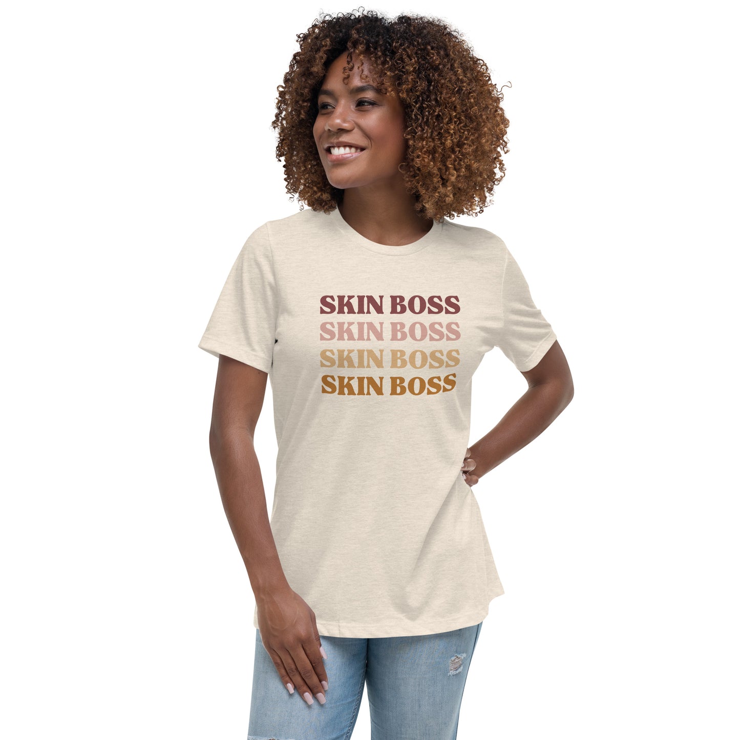 Women's Relaxed T-Shirt - Skin Boss