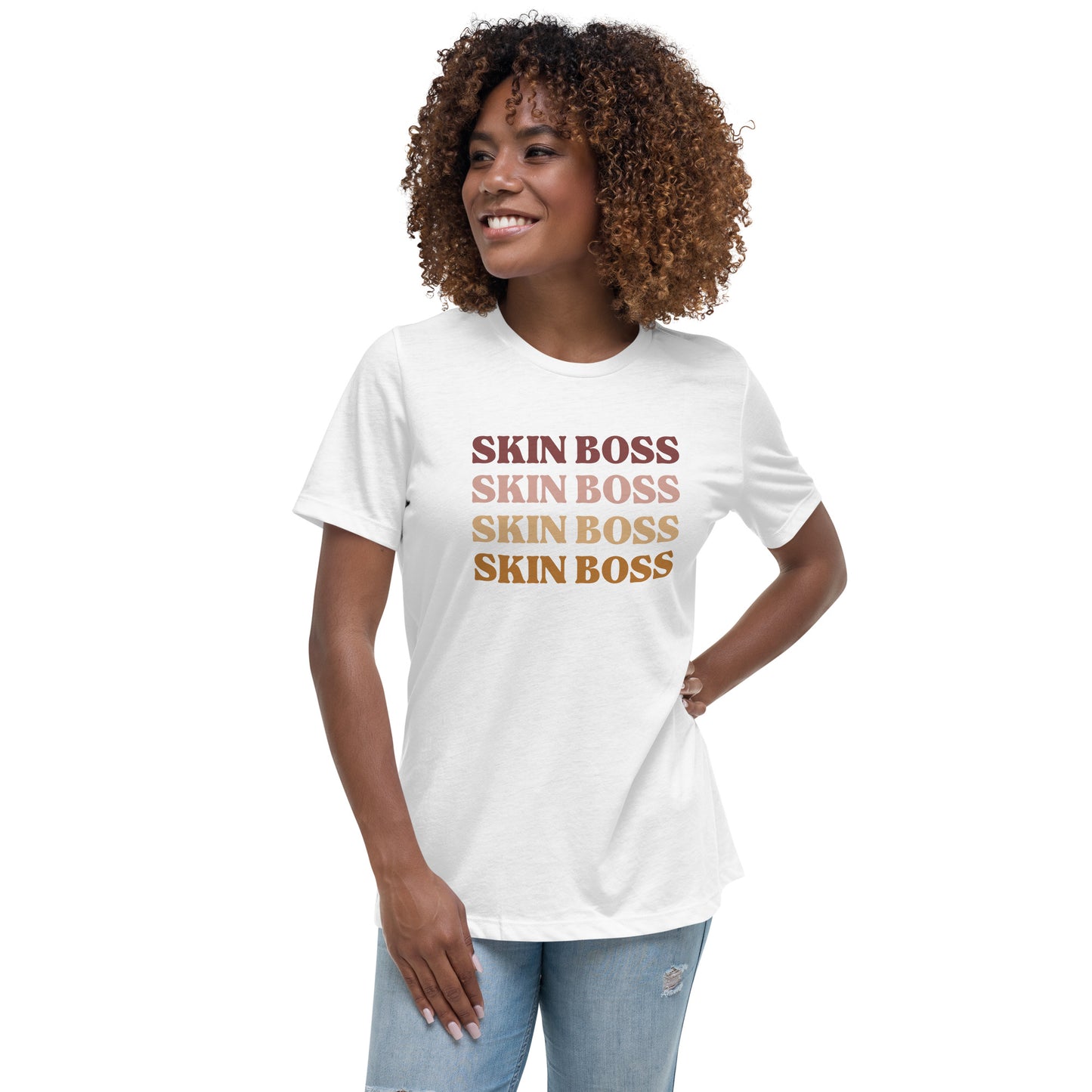 Women's Relaxed T-Shirt - Skin Boss