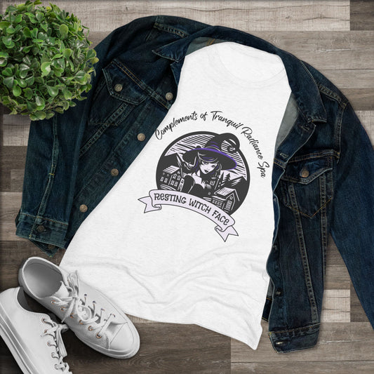 Resting Witch Face - Women's Triblend Tee