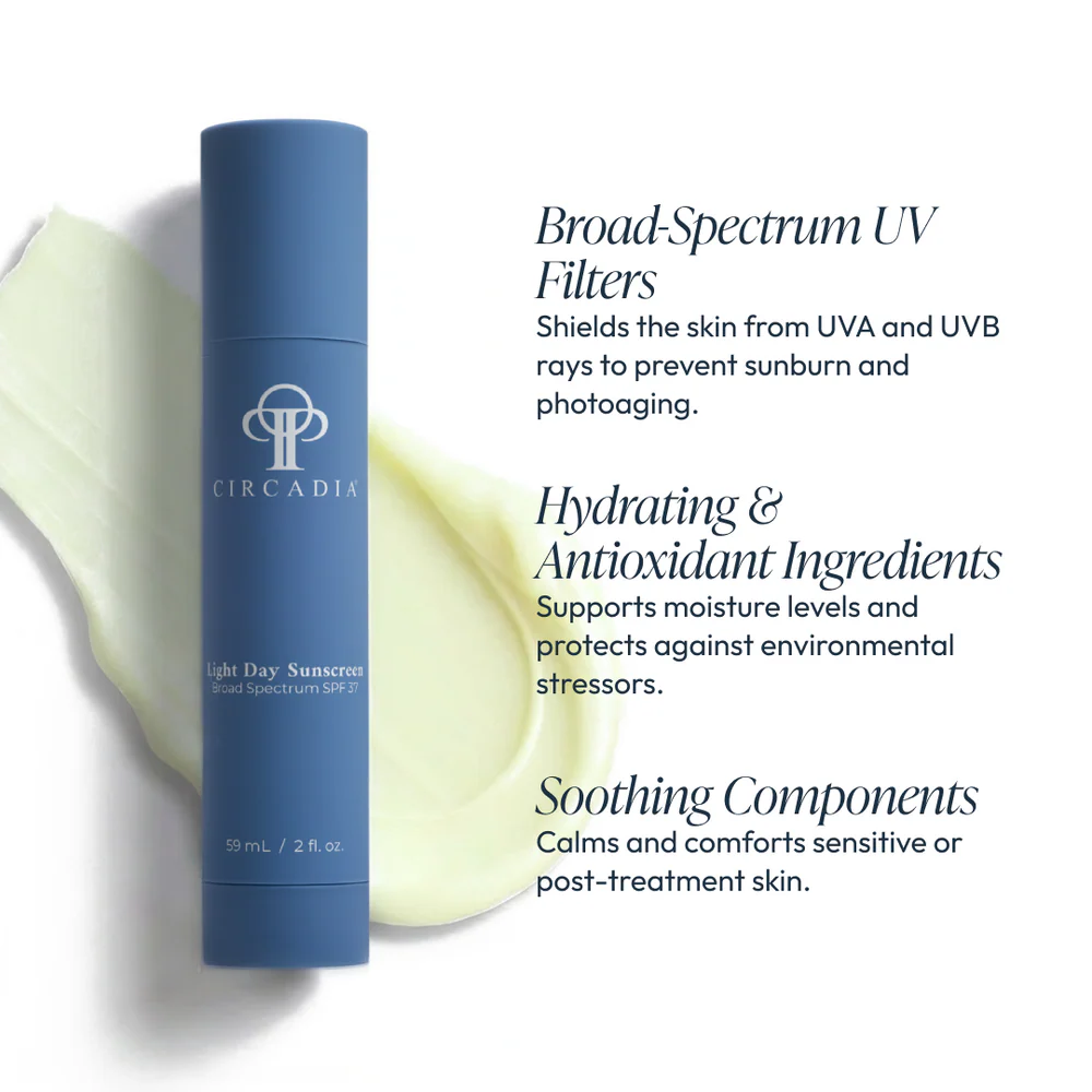Light Day Sunscreen Broad Spectrum SPF-37 2oz