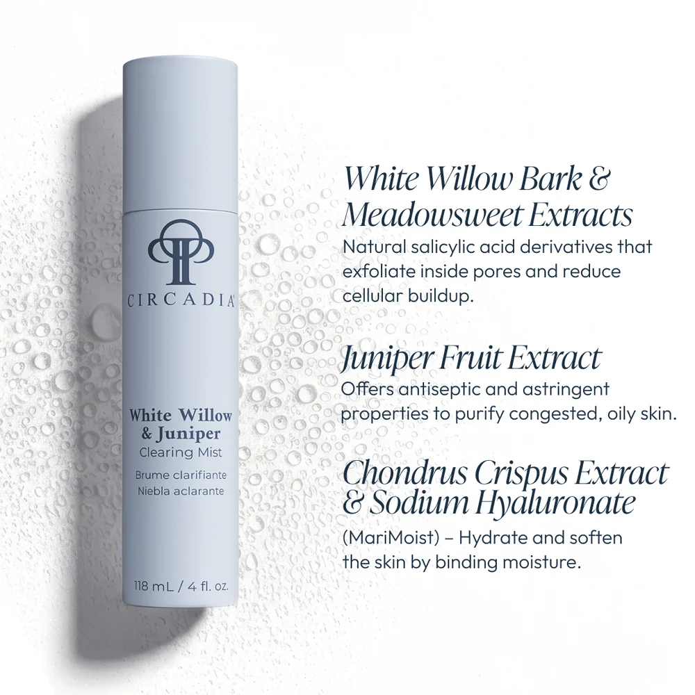 White Willow & Juniper Clearing Mist 4oz